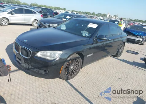 2015 BMW 750Li xDrive from USA, damaged, VIN WBAYF8C54FD655428